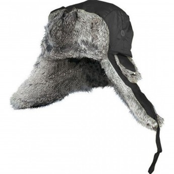 Шапка-ушанка NORFIN ARDENT черный меховой кролик р.XL Шапка-ушанка NORFIN ARDENT черный меховой кролик р.XL